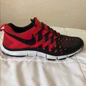 Lightly worn Nike Free training shoes.